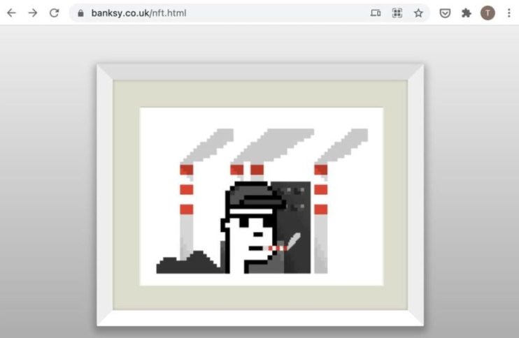 fake banksy nft