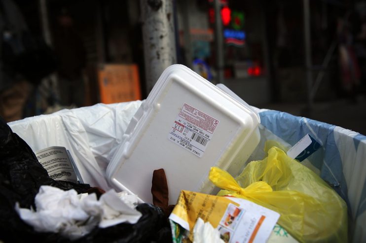Single-use plastic plates, cutlery and polystyrene cups are set to be banned in the UK amid plans for a new "war on plastic waste", ministers have announced.