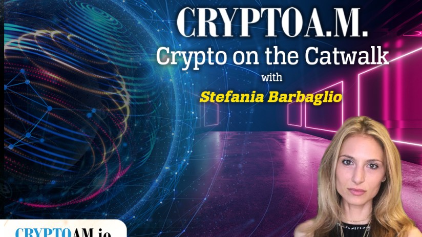 Stefania Barbaglio Crypto on the Catwalk