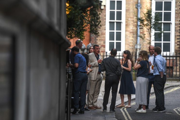 Central London Sees Rise In Workers Returning To The Office