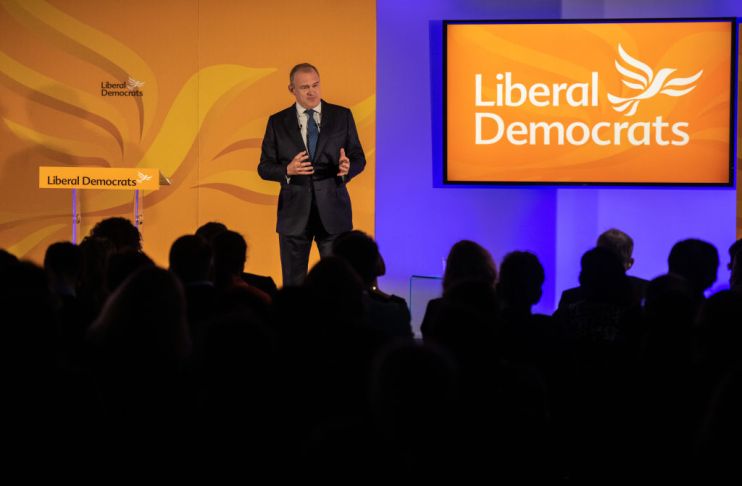 Ed Davey Gives Virtual Speech To Liberal Democrat Conference