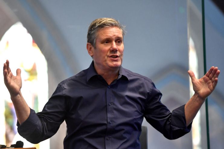 Keir Starmer Talks To Young People In Blackpool