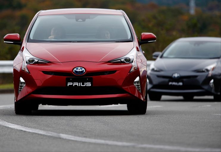 Toyota Motor Corp Test-drives New Prius