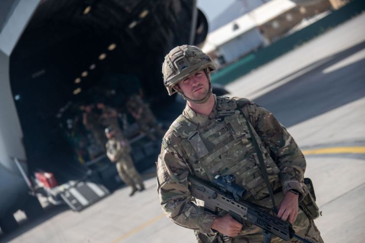 UK military personnel