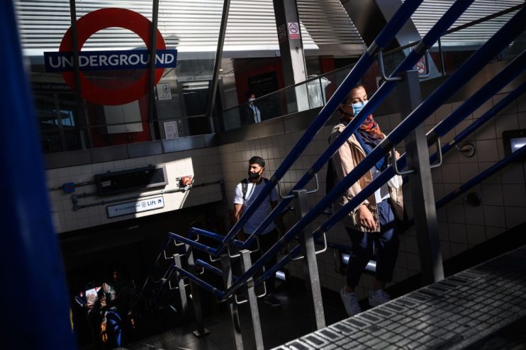 London Underground bosses have warned that people falling off escalators due to not holding on to the handrail over fears of catching Covid-19 is one of the biggest safety risks facing the network.