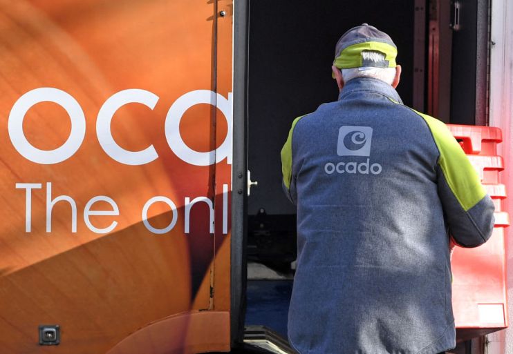 Online grocery company Ocado has reported improved revenues driven by improvements in its retail and technology businesses.