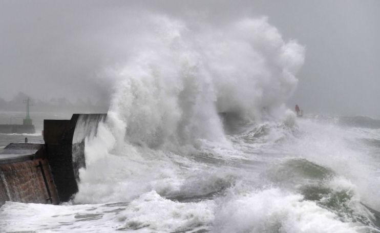 Storm Ciara continued to batter the UK this morning after 20,000 homes across the country spent last night without power.