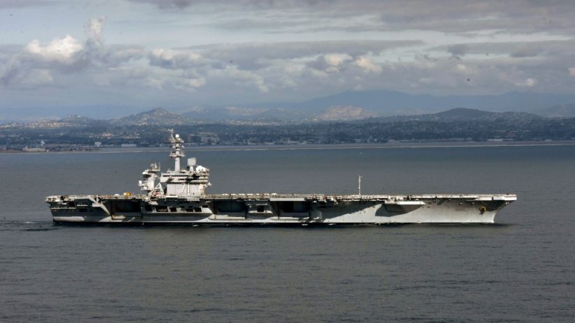 Capt. Brett Crozier, commanding officer of the aircraft carrier USS Theodore Roosevelt