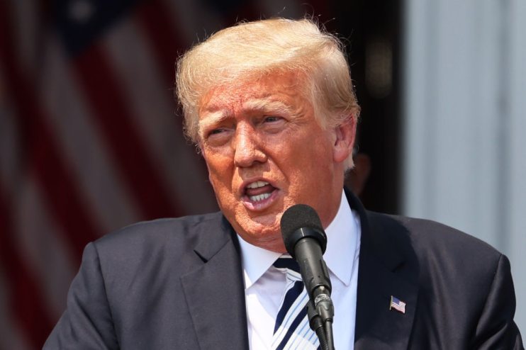 Donald Trump And America First Policy Institute Make Joint Announcement In NJ