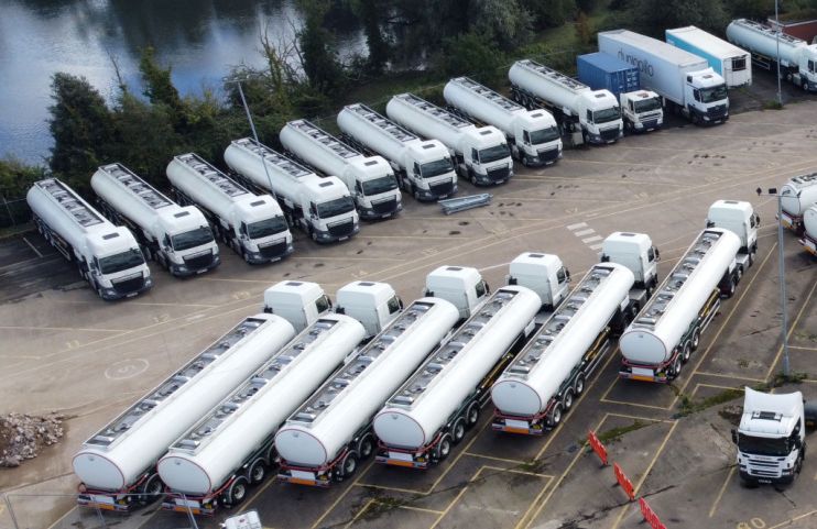 Reserve Fuel Tanker Site In Fenstanton