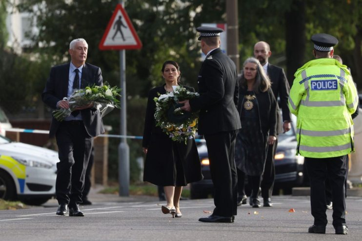 Tributes Are Paid To Murdered MP Sir David Amess