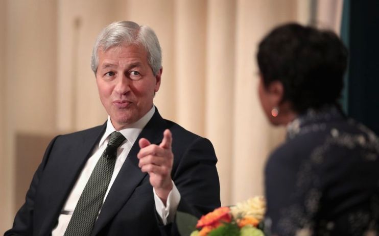 JP Morgan upgraded its guidance once again for net interest income.