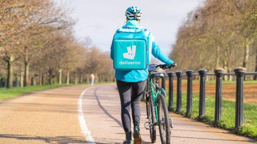 Deliveroo reported earnings at the top end of its guidance