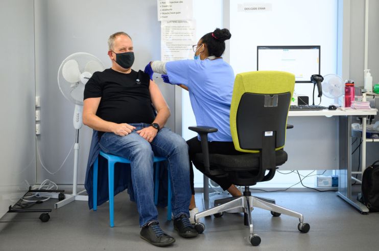 Covid-19 Vaccine Booster Recipients In London