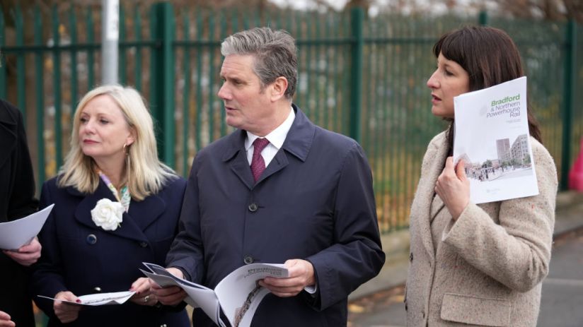 Starmer Knocks Government's 'Broken Promises' On Rail In Bradford Visit