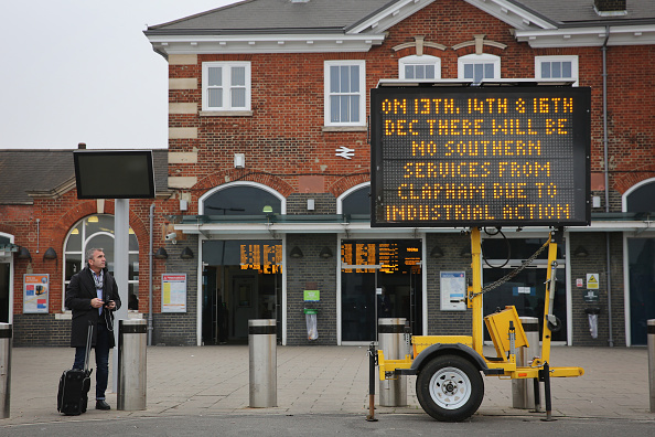 Southern Train Drivers Strike For A Third Day