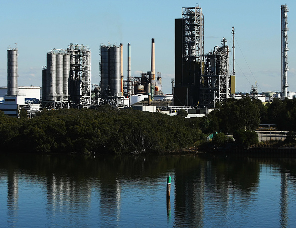 SYDNEY, AUSTRALIA - JUNE 02:  The Shell Oil refinery in Parramatta is seen June 2, 2007 in Sydney Australia. World Environment Day is marked on June 5 every year, and is the United Nations flagship environmental event, celebrated in more than 100 countries around the world. The event was first established in 1972 by the United Nations General Assembly, with the purpose being to concentrate global attention on the importance of the environment and to encourage political attention and action. According to the United Nations Environment Programme (UNEP), greenhouse gas emissions from human activities are causing the planet to increase in temperature. Carbon dioxide concentrations in the planetary atmosphere are higher now than at any time for the past 600,000 years, and the rate of increase is accelerating.     (Photo by Ian Waldie/Getty Images)