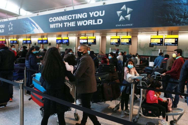 Labour Leader Keir Starmer Visits Heathrow Airport