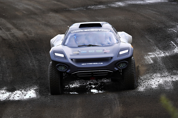 Hamilton's X44 team lost out to Rosberg's RXR in the Extreme E finale.