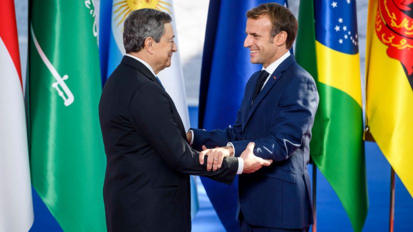 G20 Leaders Arrive For First Day Of Summit In Rome