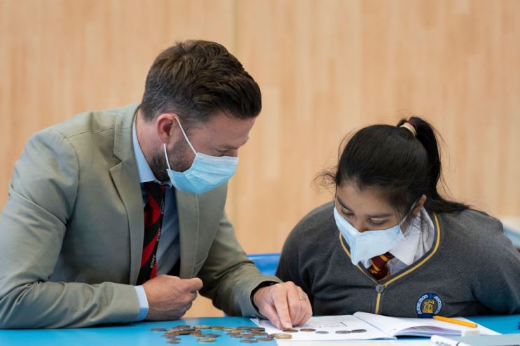 Pupils Return To The Classroom For The New School Year