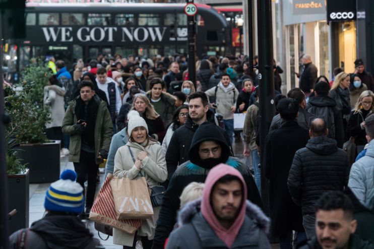 "Black Friday" sales in London