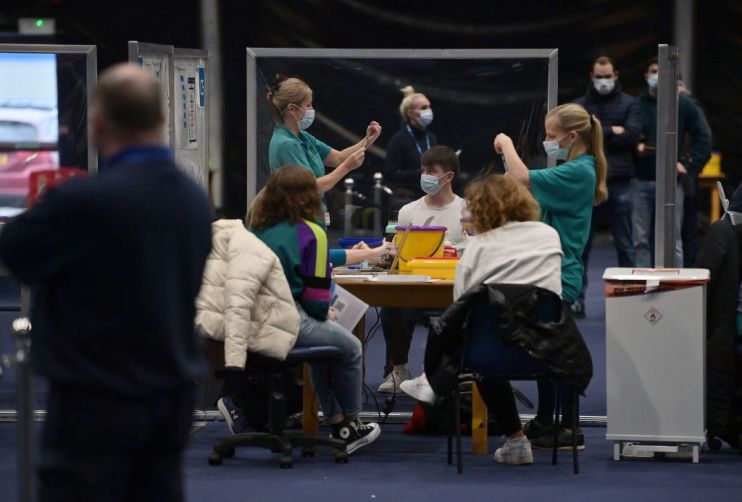 'Titanic Belfast' Hosts Covid-19 Vaccination Site