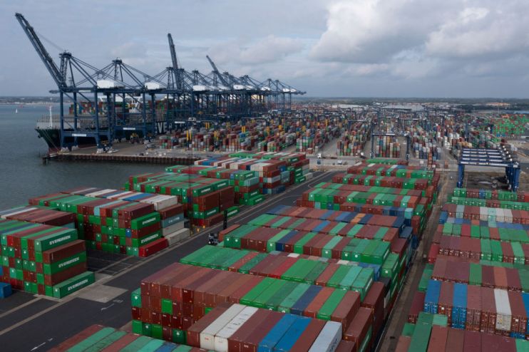 Felixstowe Port Cites HGV Shortage In Container Backlog
