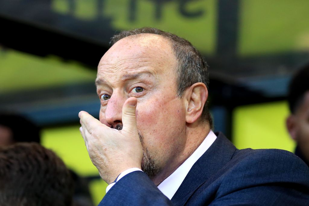 Everton have sacked manager Rafa Benitez.