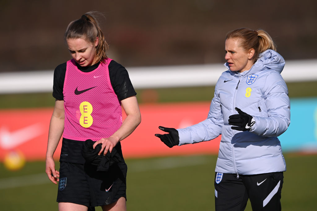 Sarina Wiegman's England side are unbeaten under her but have a tough trio of games coming up.