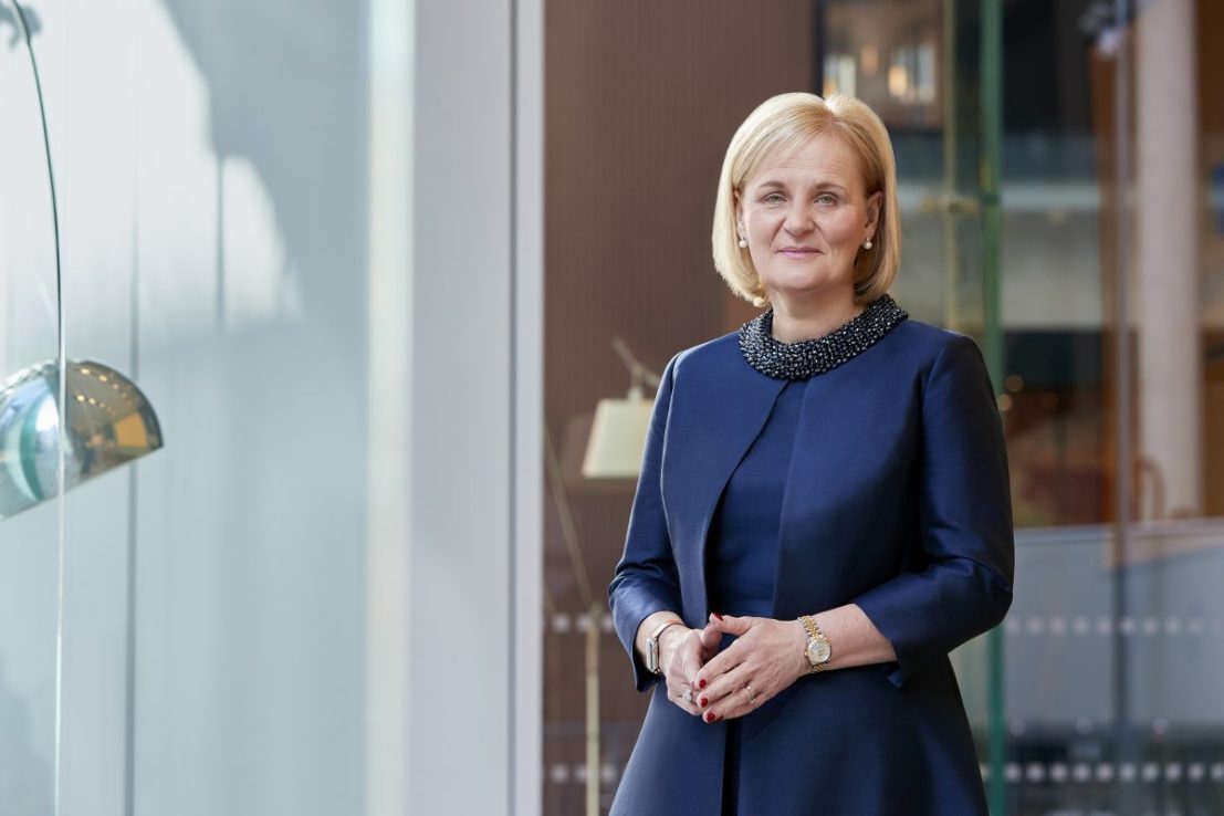 The CEO of Aviva, Amanda Blanc, was speaking at the British Chambers of Commerce's annual conference today. 