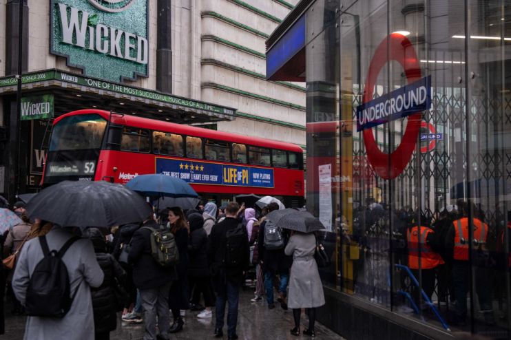 Striking TFL Workers Shut Down Underground Over Pensions And Cuts