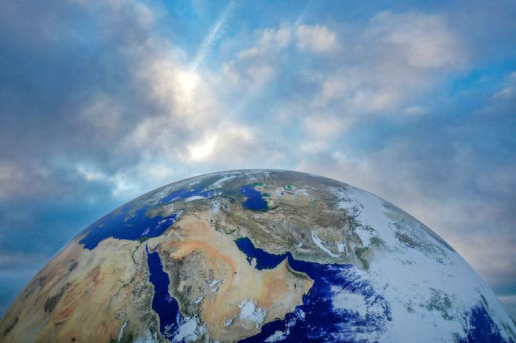 Luke Jerram's New 'Floating Earth' Debuts In Wigan
