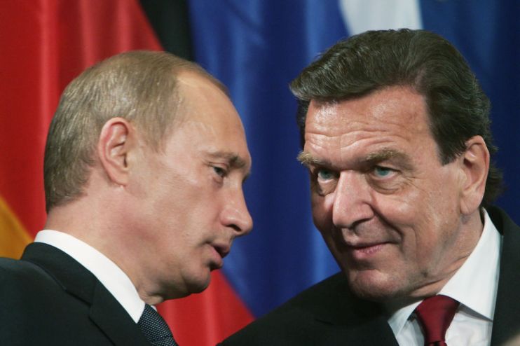 Schroeder Meets Putin