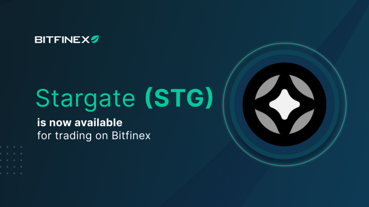 Digital token trading platform Bitfinex has launched new markets for Stargate ($STG) - the native utility and governance token of the Stargate Finance ecosystem.