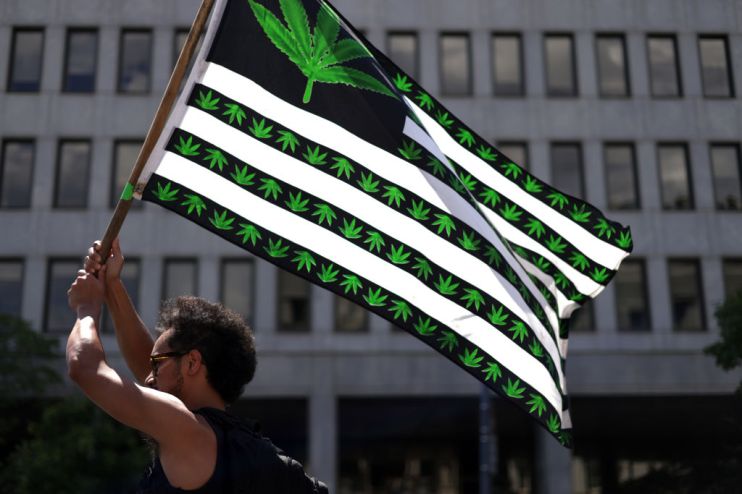Activists Protest Federal Prohibition Of Marijuana
