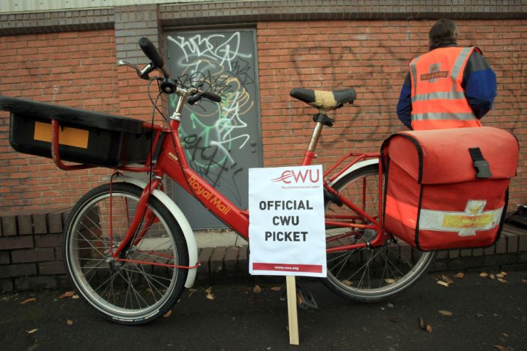 Royal Mail shares slump to two-year low as union accuses it of 'all out attack'