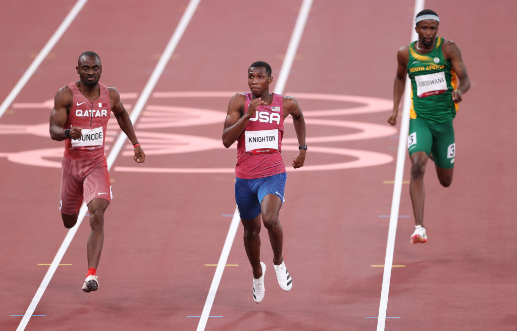 American Olympian Erriyon Knighton last month ran the fourth fastest men's 200m ever – behind Usain Bolt, Michael Johnson and Yohan Blake – ahead of the World Championships in July in Eugene.