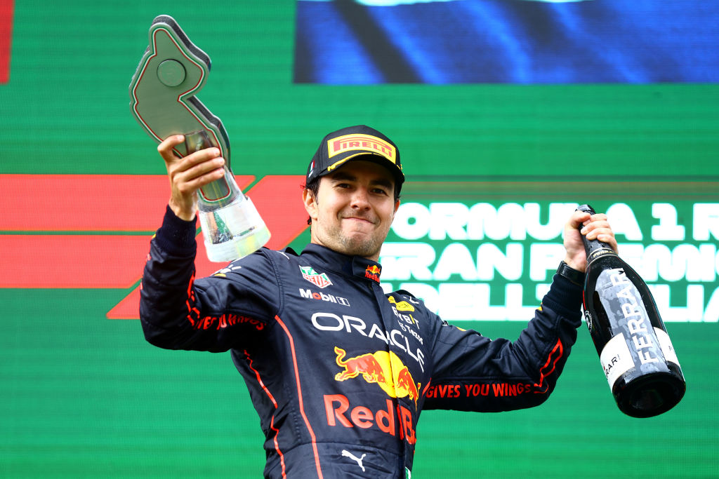 Perez finished on the podium in Italy last time out.