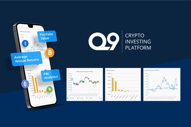 Q9 Capital, a crypto investment platform for individuals and institutions, has launched the industry’s first integrated portfolio performance analytics solution.