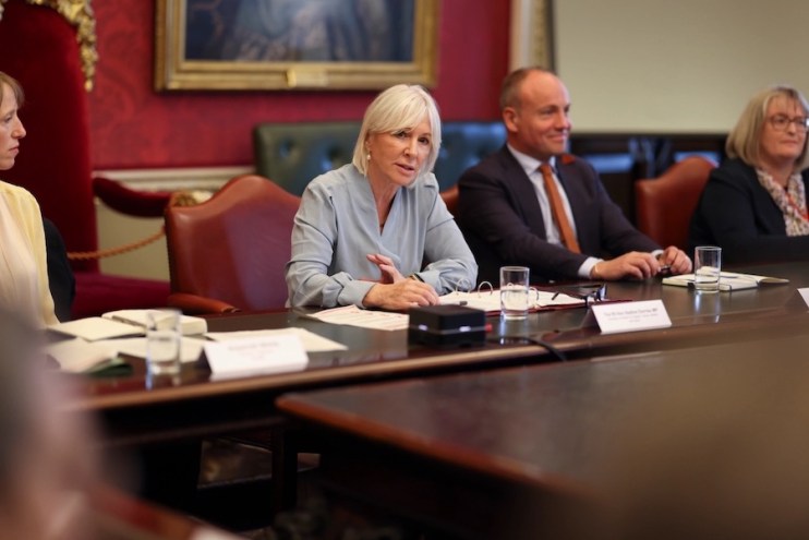 Former culture secretary Nadine Dorries has claimed that big tech firms possess “big dials” which they use to “control what people see and read”. Photo: Tim