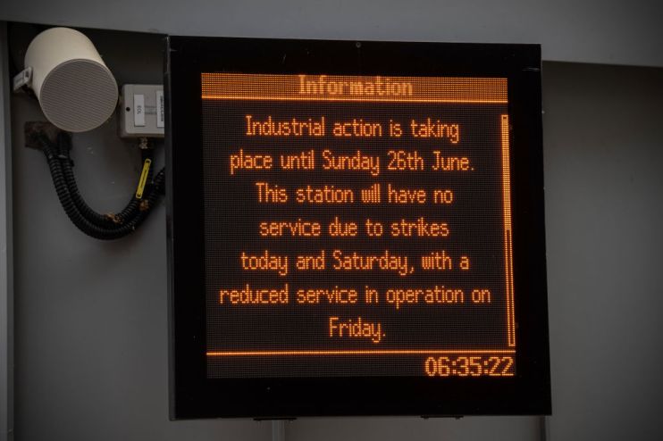 Second Train Strike Brings UK Rail Network To A Standstill
