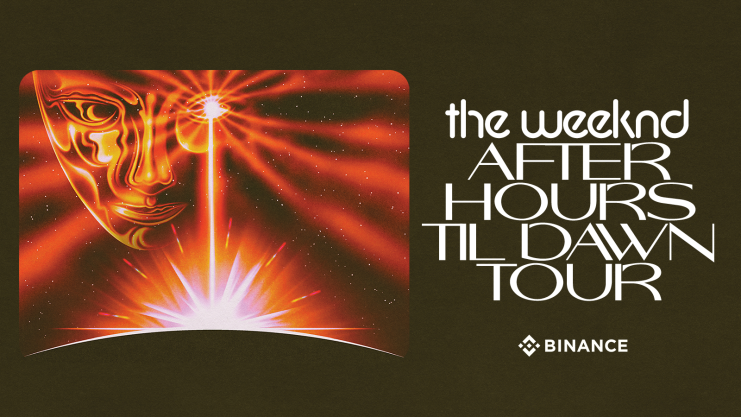 Crypto exchange Binance has revealed it will be the official sponsor of The Weeknd's "After Hours Til Dawn" tour.