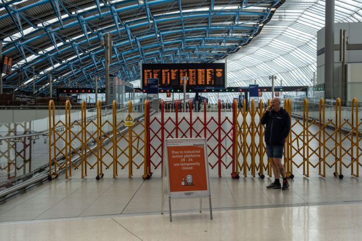 Second Train Strike Brings UK Rail Network To A Standstill