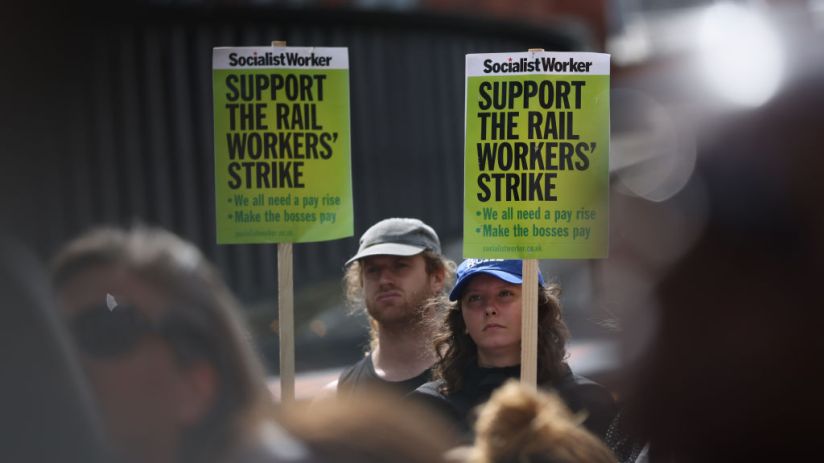 Third Train Strike Brings UK Rail Network To A Standstill