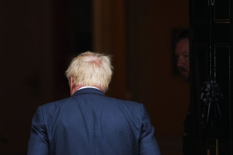 Conservative Leader And Prime Minister Boris Johnson Resigns From Office