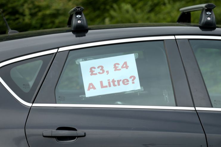 Drivers Angry Over Fuel Prices Hold 'Go-Slow' Protest