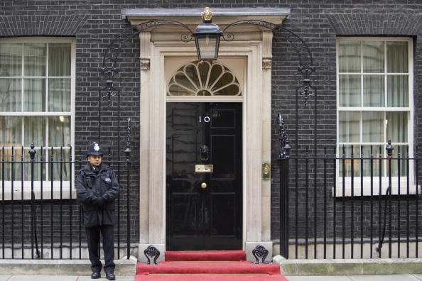 Policeman At No. 10 Downing Street, UK