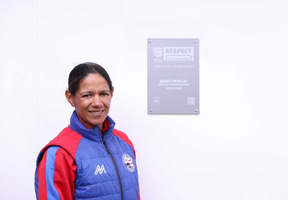 Mary Phillip was the first black captain of England's Women's team.