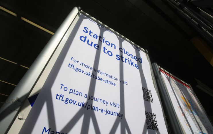 Unions have hit back against the government’s decision to press ahead with ensuring minimum service levels during transport strikes.